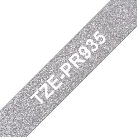 Brother TZe-PR935 laminált P-touch flexibilis szalag (12mm) Black on White - 8m