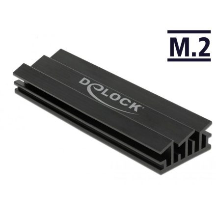 DeLock Heat Sink 70mm for M.2 module Black