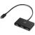 HP USB-C to USB-A Hub 3port Black