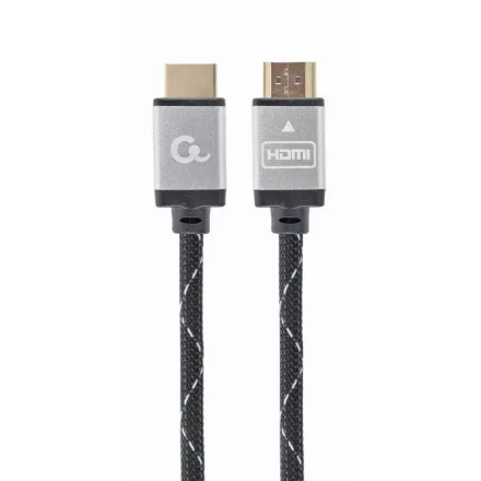 Gembird CCB-HDMIL-5M High speed HDMI with Ethernet Select Plus Series cable 5m Black/Grey