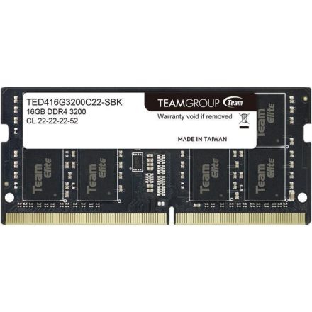 TeamGroup 16GB DDR4 3200MHz SODIMM Elite