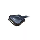 ATEN CS22D 2-Port USB DVI Cable KVM Switch with Remote Port Selector