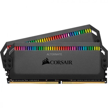 Corsair 16GB DDR4 4000MHz Kit(2x8GB) Dominator Platinum RGB Black