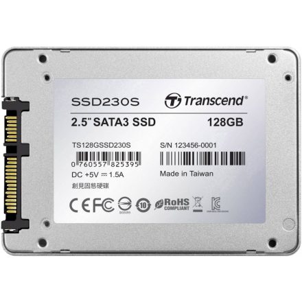 Transcend 128GB 2,5" SATA3 SSD230S