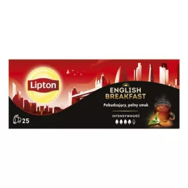 Fekete tea LIPTON English Breakfast 25 filter/doboz