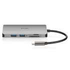 D-Link DUB-M810 8-in-1 USB-C Hub with HDMI/Ethernet/Card Reader/Power Delivery