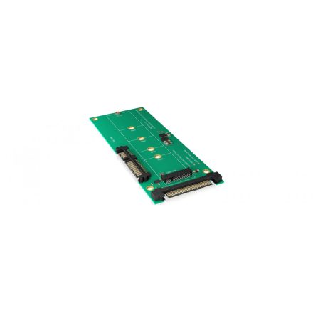 Raidsonic IcyBox IB-M2B01 Converter board for M.2 SSD to SATA or U.2 host