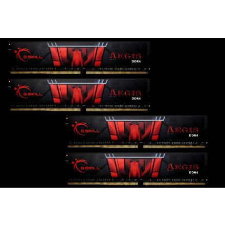 G.SKILL 64GB DDR4 3200MHz Kit(4x16GB) Aegis Black