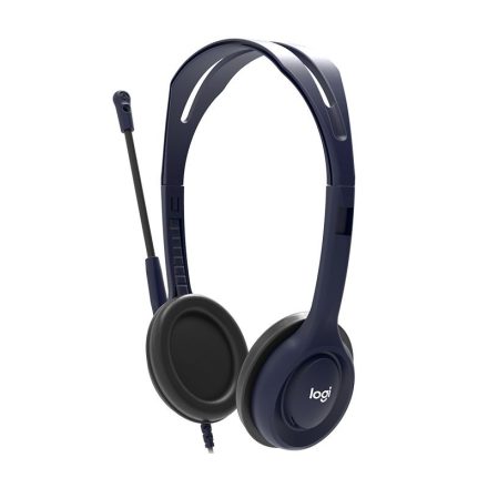 Logitech School Wired Headset with Microphone Blue OEM