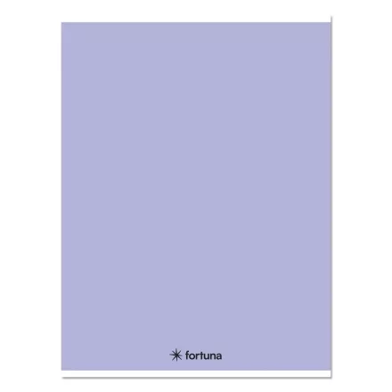 Füzet kockás FORTUNA Monocolor A/4 32 lapos 87-32 pasztell lila