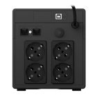 Njoy UPCMTLS610HCAAZ01B Cadu 1000 LCD 1000VA UPS