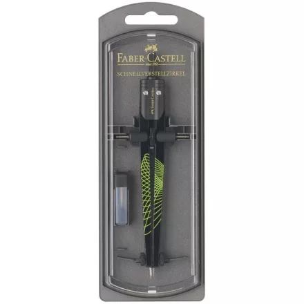 Körző FABER-CASTELL Ultra-S műszaki precíziós hologramm mintával