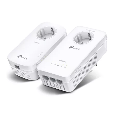 TP-Link TL-WPA8631P KIT AV1300 Gigabit Passthrough Powerline Adapter Kit