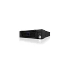Raidsonic IcyBox IB-138SK-B-II Aluminium mobile rack for SATA HDDs Black