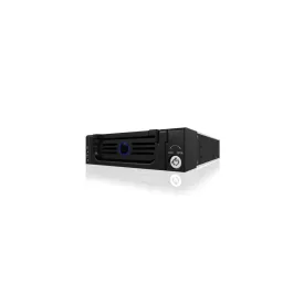   Raidsonic IcyBox IB-138SK-B-II Aluminium mobile rack for SATA HDDs Black
