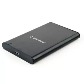   Gembird E2-U3S-6 USB3.1 Enclosure Aluminium with USB Type-C Black
