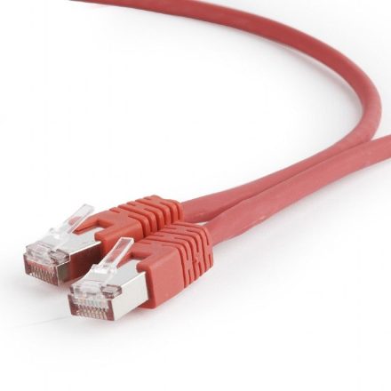 Gembird PP6A-LSZHCU-R-5M CAT6A S-FTP Patch Cable 5m Red