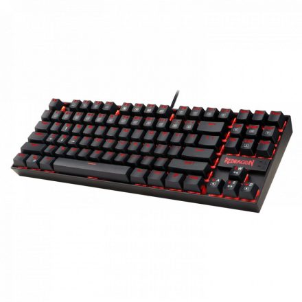 Redragon Kumara 2 Red LED Backlit Red Mechanical Gaming Keyboard Black HU