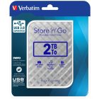 Verbatim 2TB 2,5" USB3.0 Store "n" Go Silver