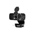 Port Designs Full HD Webkamera Black