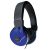 Logilink On-Ear Stereo Headset Black/Blue