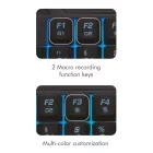 Logilink Illuminated one-hand gaming keyboard Black