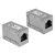 DeLock RJ45 jack > RJ45 jack Cat.6A STP Adapter 