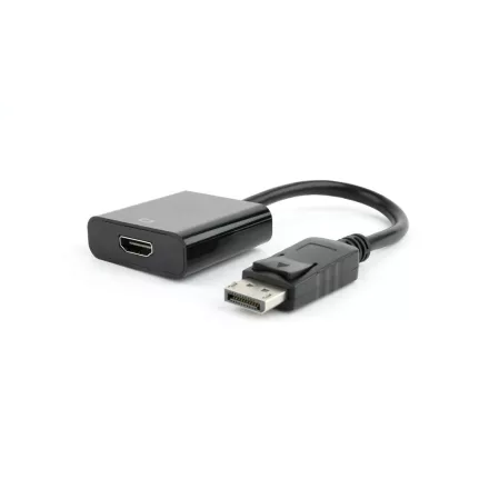 Gembird DisplayPort to HDMI adapter cable Black