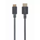 Gembird CC-HDMI4C-10 HDMI 19 pin A male to HDMI mini C male with Ethernet 3m Black