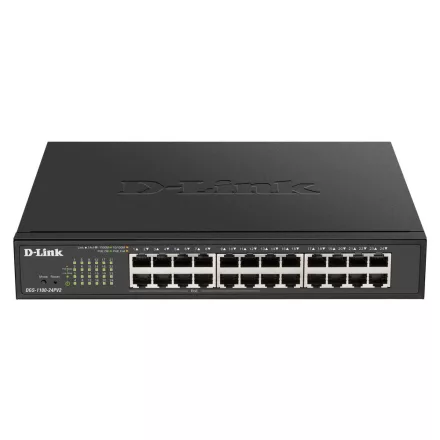 D-Link DGS-1100-24PV2 24-Port Gigabit PoE Smart Switch