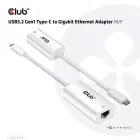 Club3D USB3.2 Gen1 Type-C to Gigabit Ethernet Adapter White