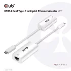 Club3D USB3.2 Gen1 Type-C to Gigabit Ethernet Adapter White