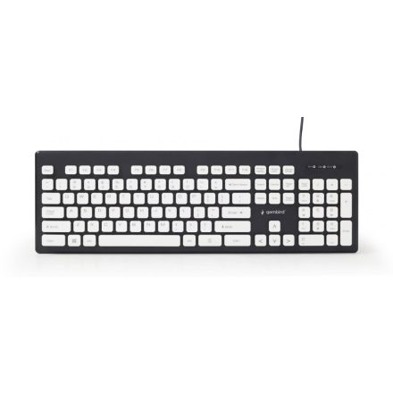 Gembird KB-CH-01 Chocolate keyboard Black US