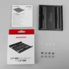 AXAGON RHD-125B 2.5" SSD/HDD Bracket into 3.5" bay Black