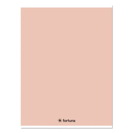 Füzet kockás FORTUNA Monocolor A/5 32 lapos 27-32 pasztell barack