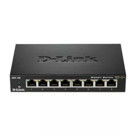 D-Link DGS‑108GL 8‑Port Gigabit Unmanaged Desktop Switch