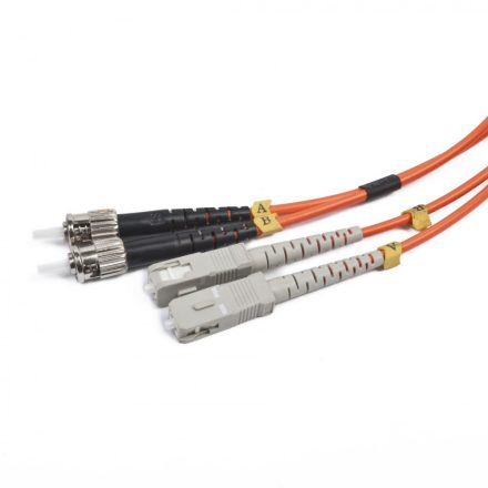 Gembird CFO-STSC-OM2-2M Duplex multimode fibre optic cable 2m bulk packing