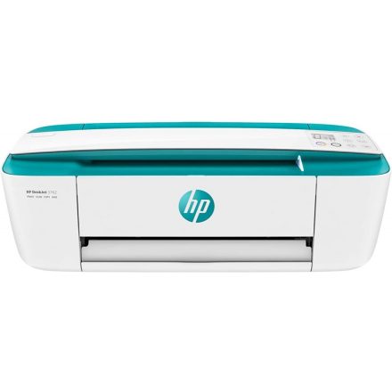 HP DeskJet 3762 Wireless Tintasugaras Nyomtató, Másoló, Scanner White, Aqua