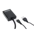 Gembird A-VGA-HDMI-01 VGA to HDMI adapter cable 0,15m Black