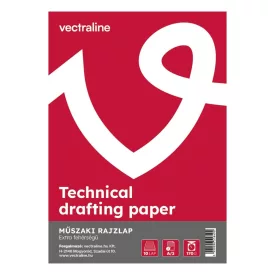Rajzlap műszaki VECTRALINE A/3 180 g 10 lapos