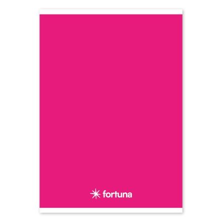 Füzet vonalas FORTUNA Monocolor A/5 32 lapos 21-32 4-8.osztályos magenta