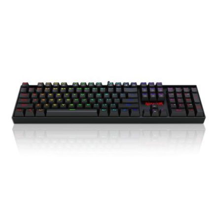 Redragon Mitra RGB Backlight Mechanical Keyboard Red Switches Black HU