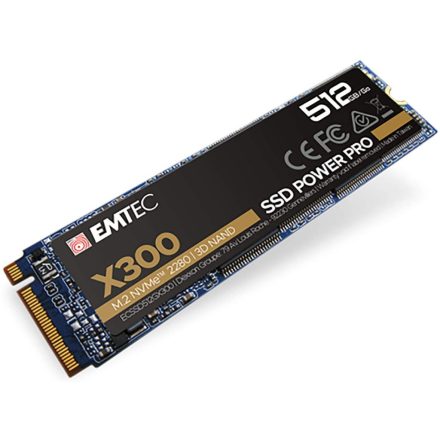 Emtec 512GB M.2 2280 NVMe X300 Power Pro