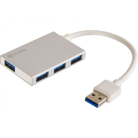Sandberg Sandberg USB 3.0 Pocket Hub 4 ports White