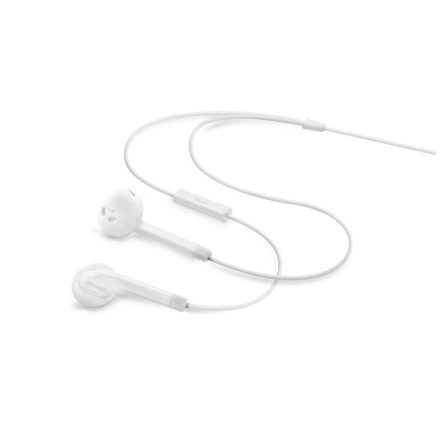 FIXED Waterproof sport headphones with microphone EGG3, IPX3, white