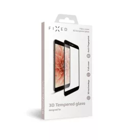   FIXED teljes kijelzős üvegfólia Apple iPhone 6/6S/7/8/SE (2020) telefonokhoz, fekete