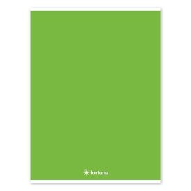 Füzet vonalas FORTUNA Monocolor A/4 32 lapos 81-32 zöld
