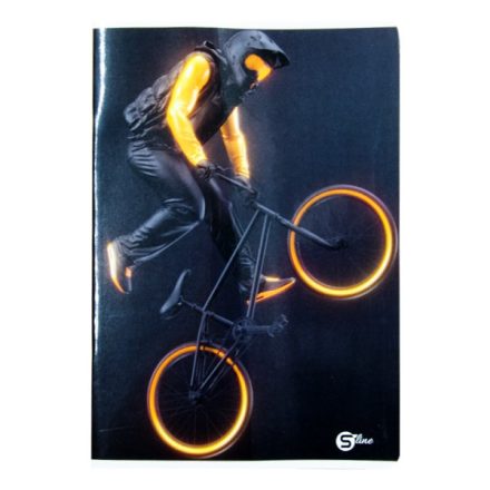 Füzet vonalas STREET A/5 52 lapos S-Line1