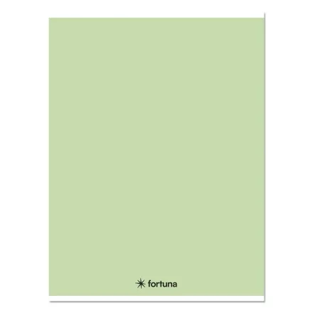 Füzet kockás FORTUNA Monocolor A/5 32 lapos 27-32 pasztell zöld