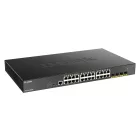 D-Link DGS-1250-28XMP 28-Port 10-Gigabit Smart Managed PoE Switch